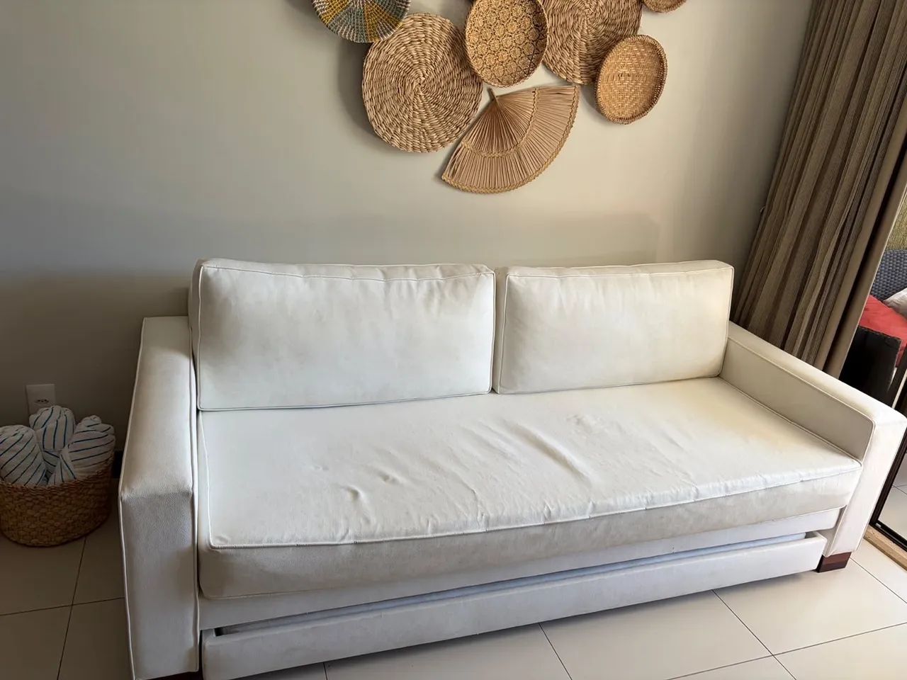 Sofá Cama Solteiro com Cama Auxiliar - Novo Projeto - Foto 4