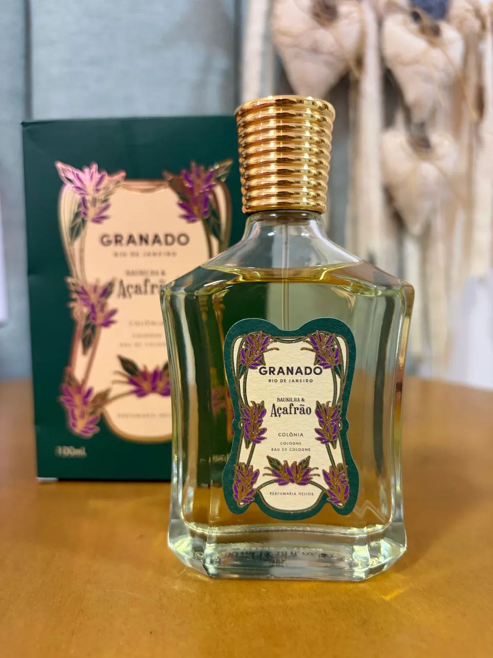 Baunilha e açafrão granado 100ml