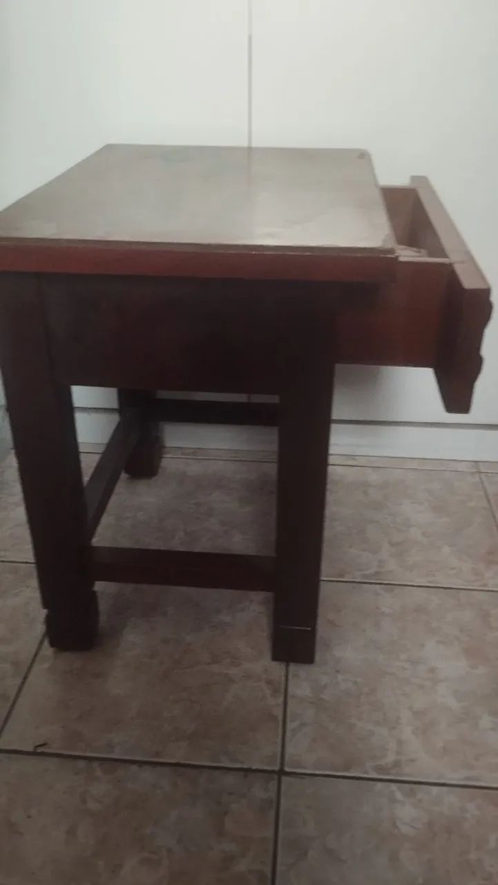 mesa de apoio | madeira mogno - Foto 2
