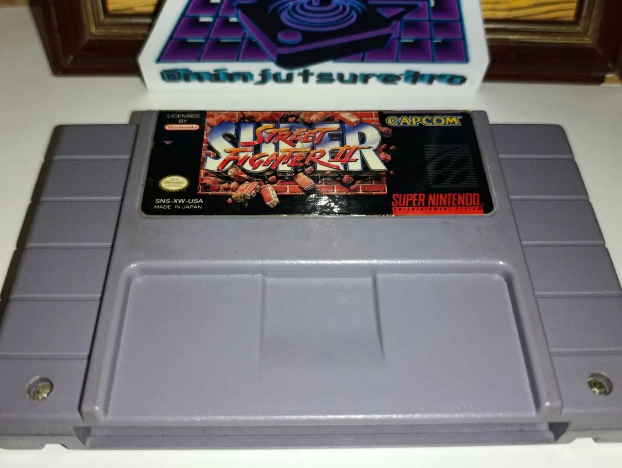 Super Street Figther 2 original Super Nintendo - Jogos de Vídeo