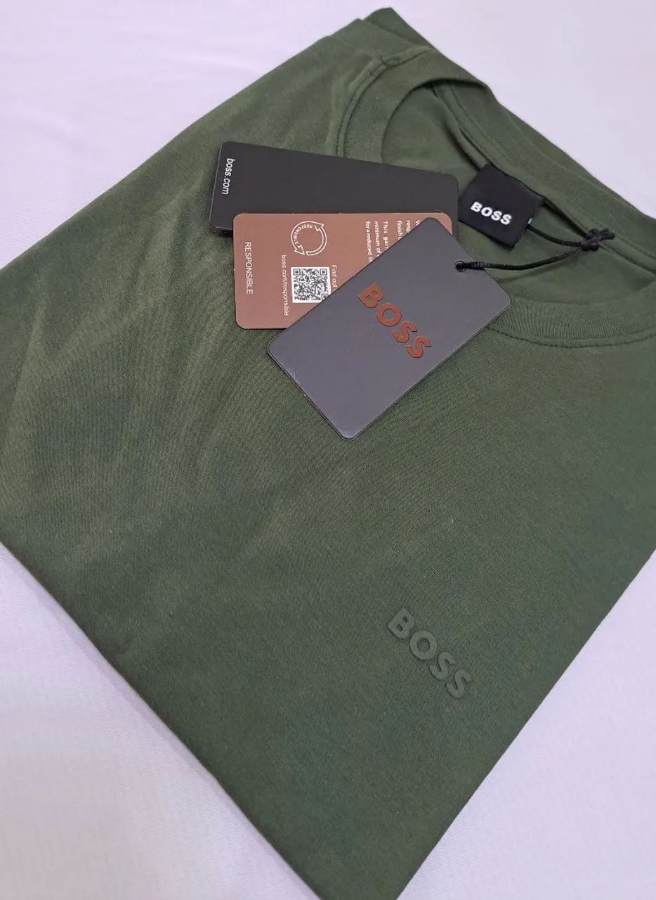 Camiseta Hugo Boss Verde - Foto 4