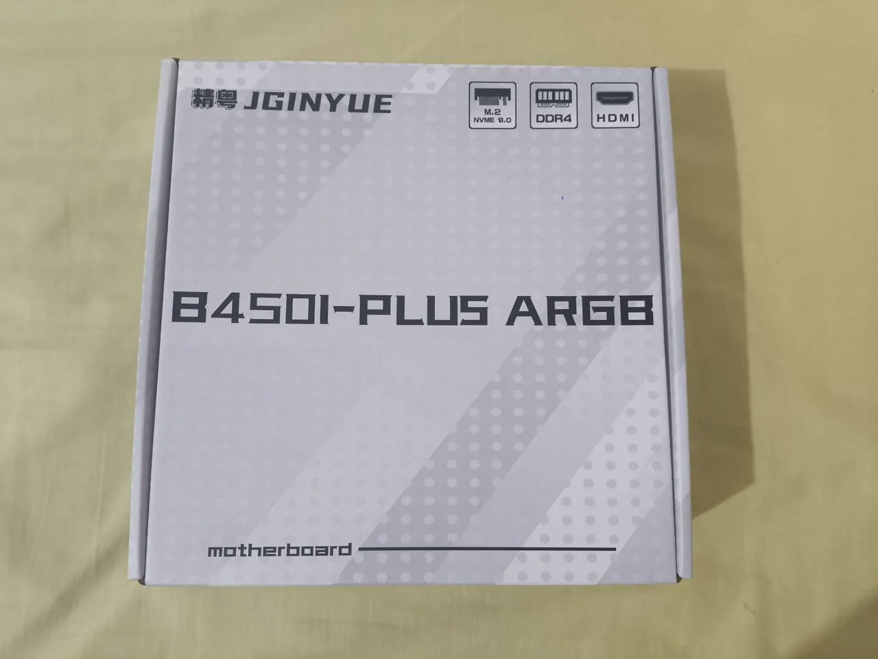 Placa mãe AM4 B450i-PLUS ARGB Mini-itx