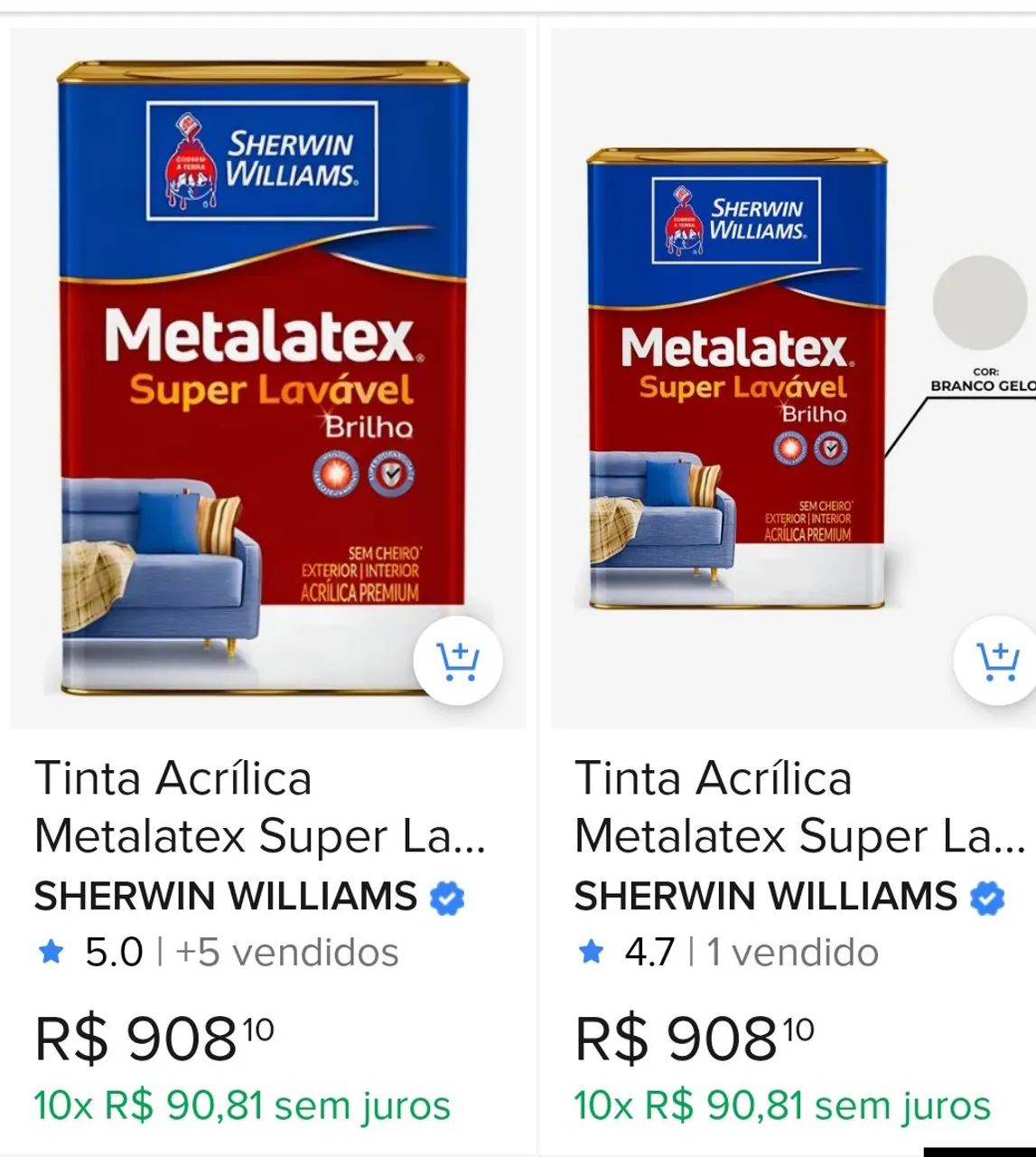Tinta Sherwin Williams SUPER LAVÁVEL  - Foto 4