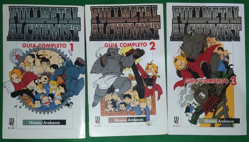 Coleção de mangás Highschool of the dead + Guias do mangás Fullmetal Alchemist - Foto 2