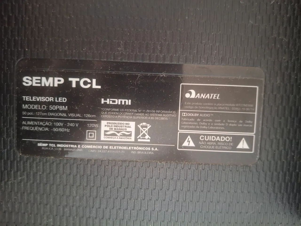 Tv com defeito 43 polegadas  - Foto 2