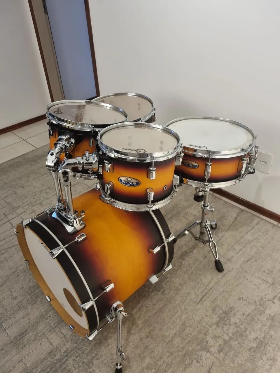 Bateria Pearl decade - Foto 3