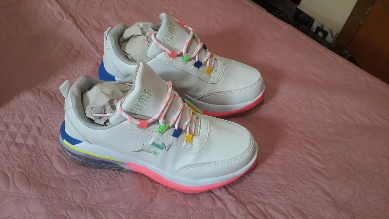 Tenis puma couro 36 top - Foto 4