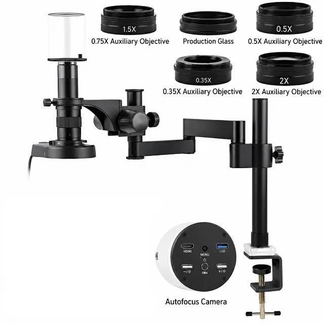 Microscópio Digital Eakins 4k Imx334 Autofoco Hdmi Usb