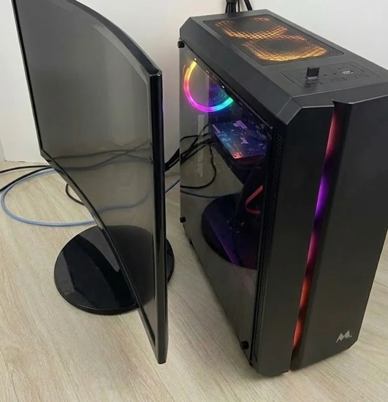 PC GAMER, I310100f, 16gb ram, gt 1030, ssd 120gb hd 1TB, Custo