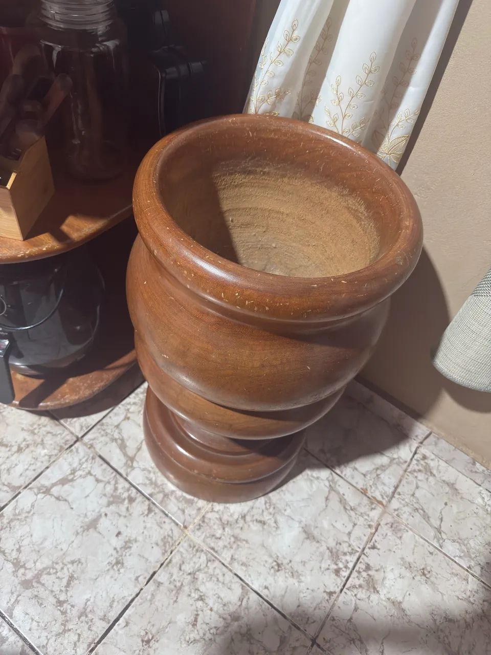 Pilão de madeira - Foto 3