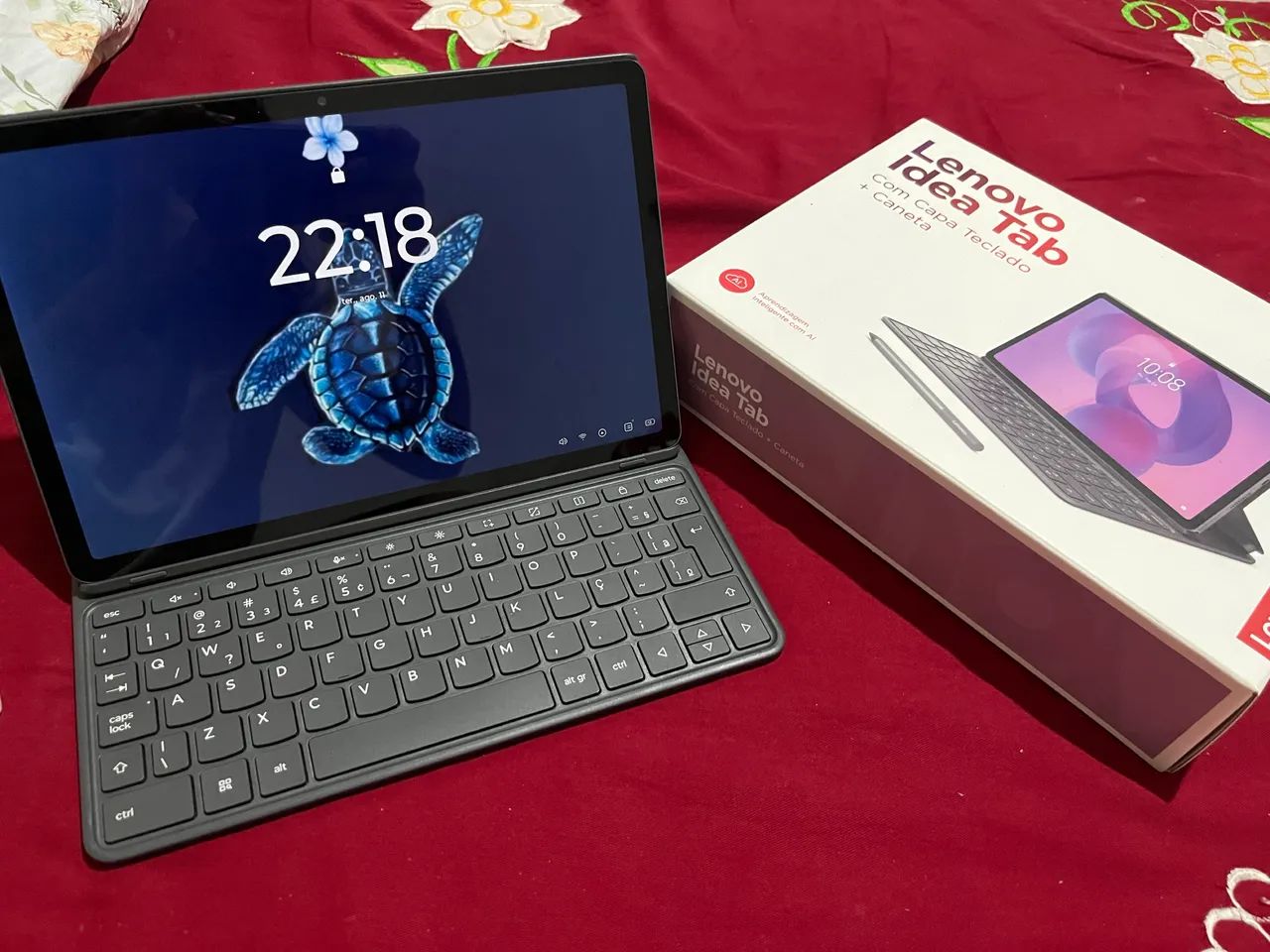 Tablet Lenovo + Caneta + Teclado, com nota fiscal. - Foto 3