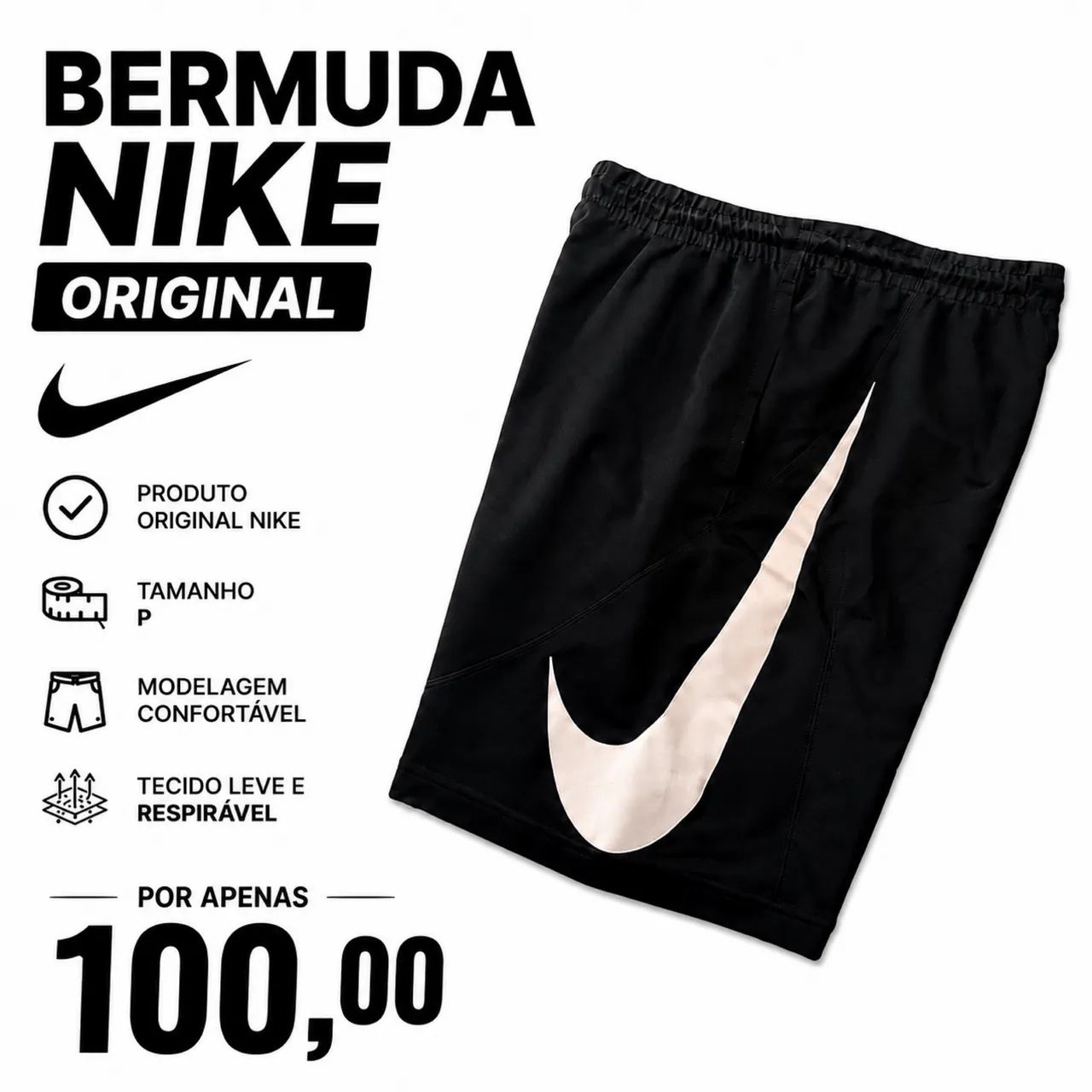 Bermuda Nike original  - Foto 2
