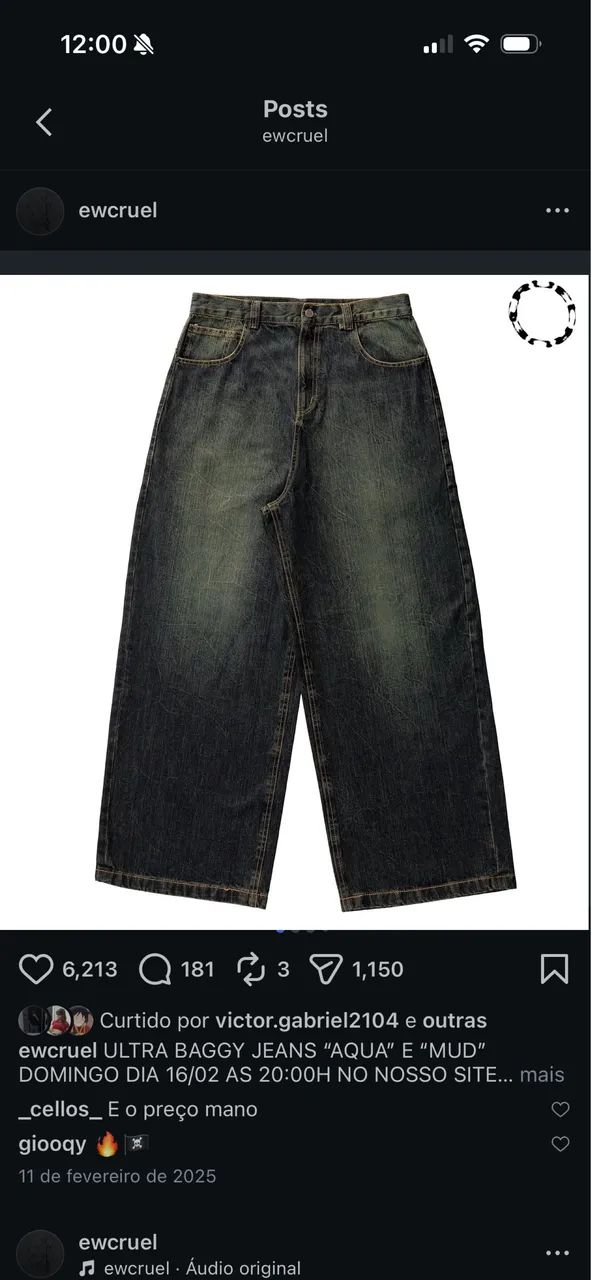 ewcruel aqua denim