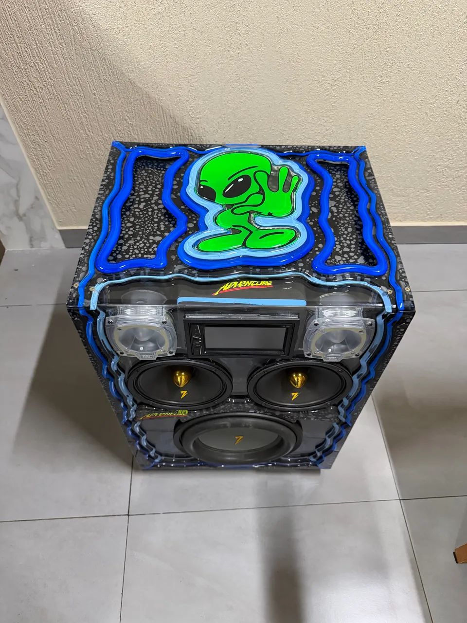 Caixa de Som residencial full acrílico  - Foto 5