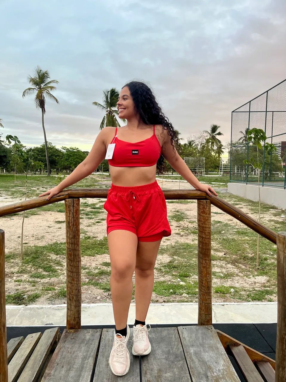 Roupa de academia