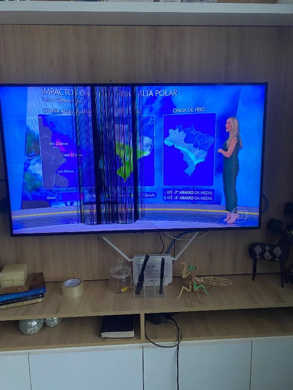 Tv Samsung 50? com tela quebrada - Foto 3