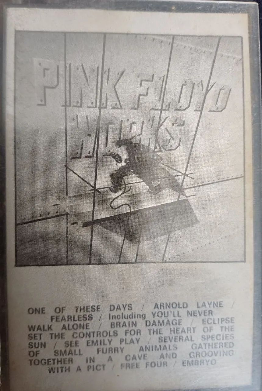 Fita K7 Pink Floyd 1983 Works 