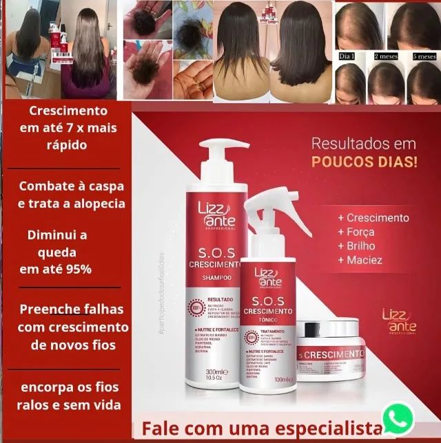 S.O.S CRESCIMENTO DE CABELO - Foto 5
