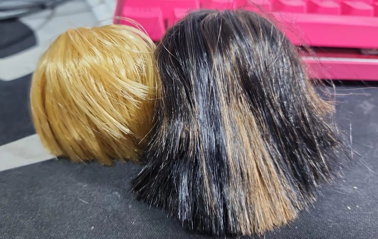 Vendo 2 cabeças Barbie Style para reroot - leia a descrição  - Foto 2