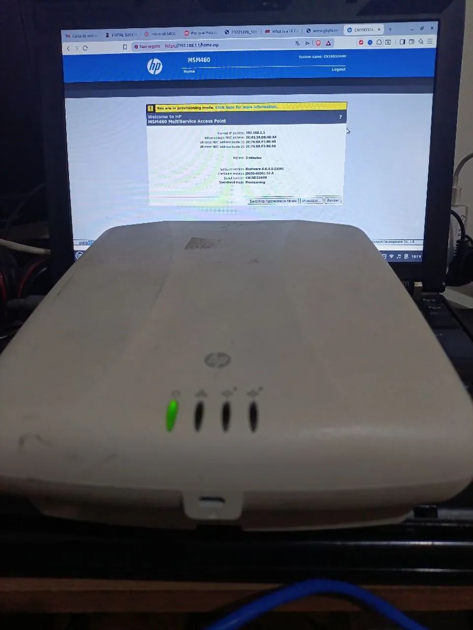 HP E-MSM-460 Access Point (Used)441992824698316800
