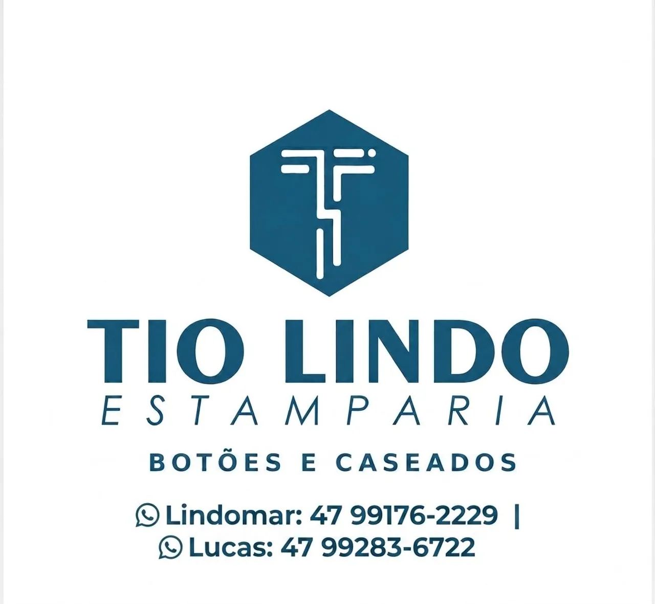 Prestação de serviço de botões e caseados