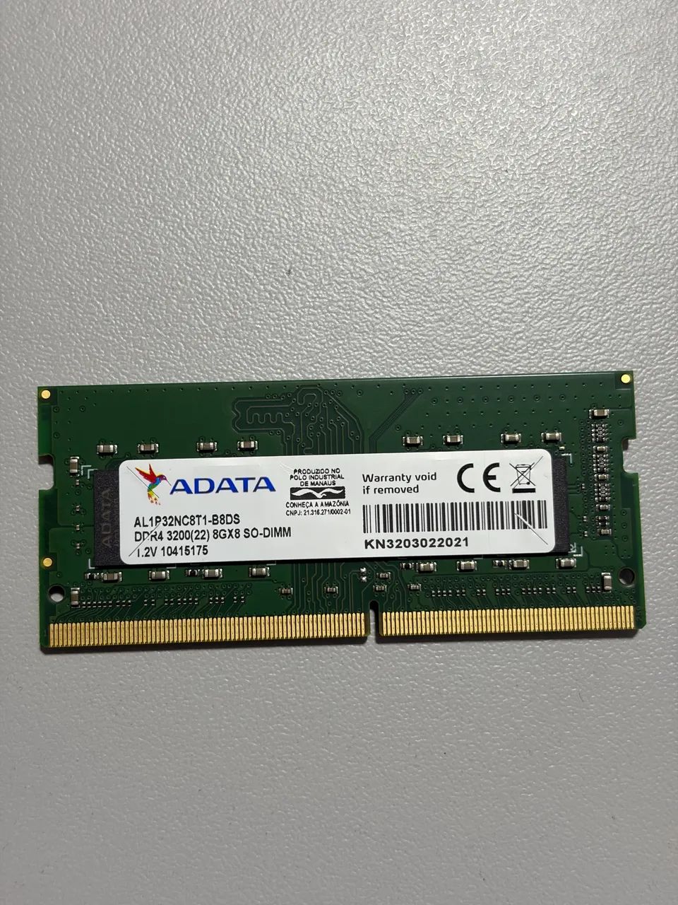 Memória RAM DDR4 8GB 