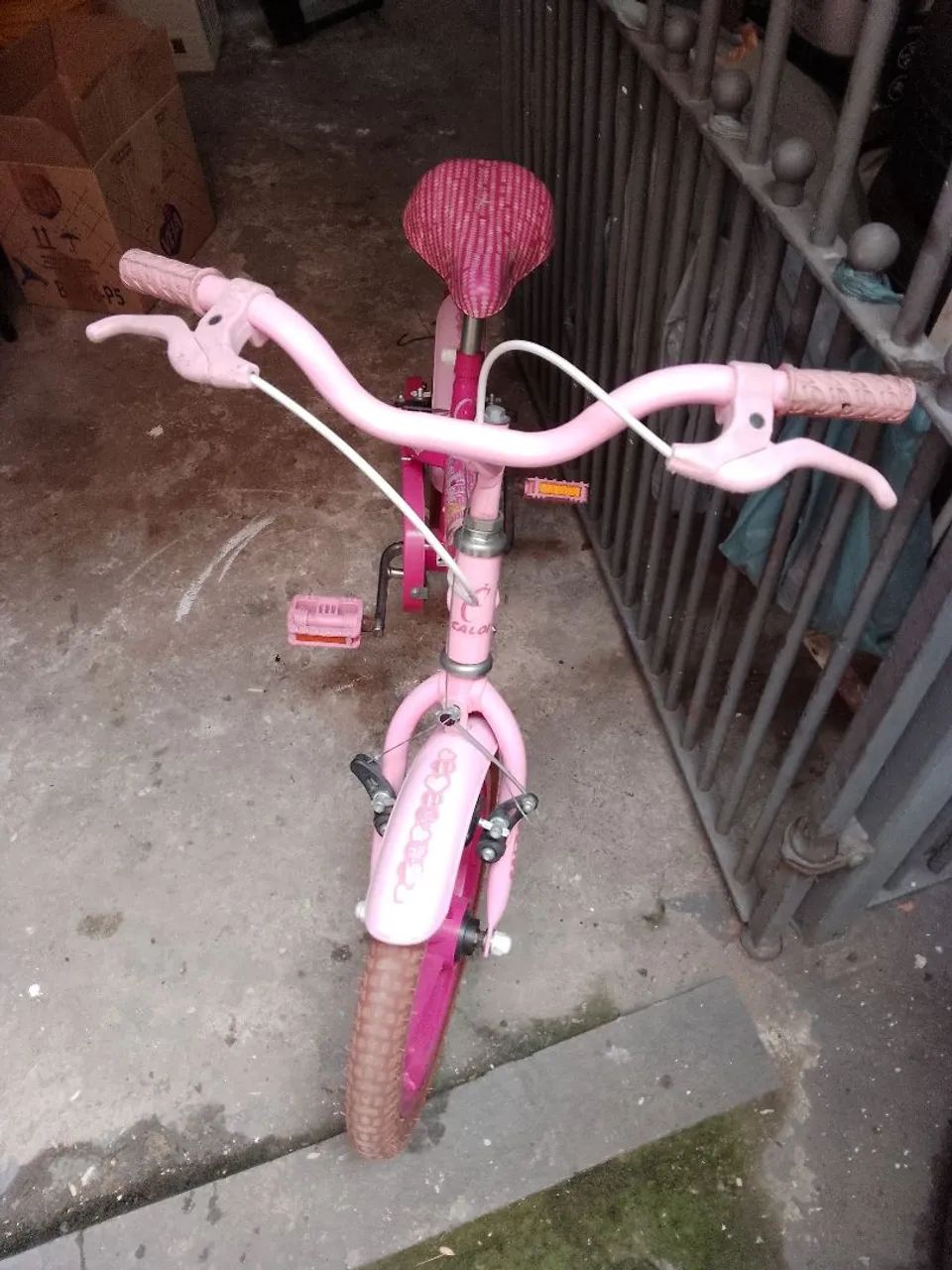 Bicicleta infantil Caloi Barbie  - Foto 2