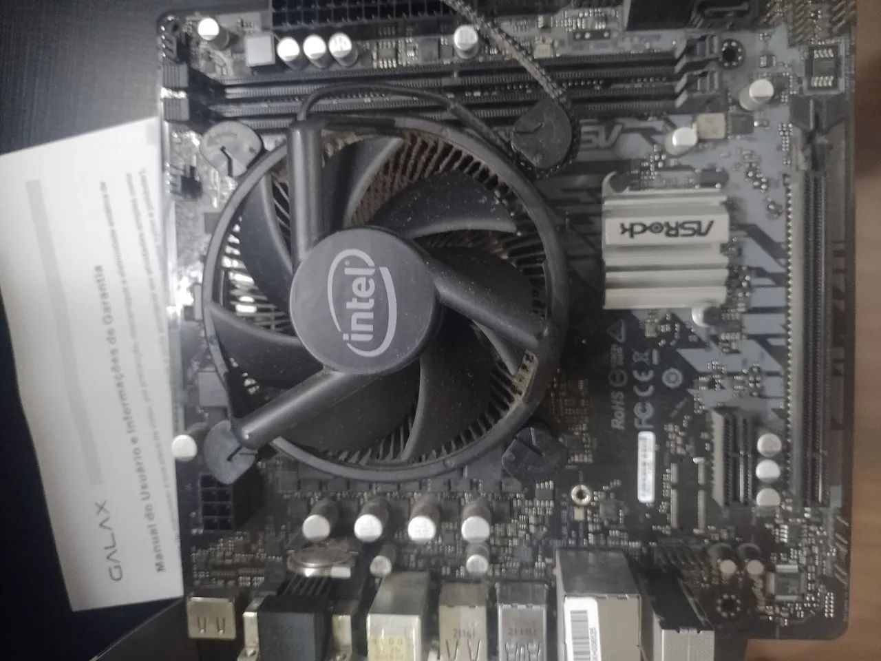 I3 10105f + placa mãe  - Foto 2