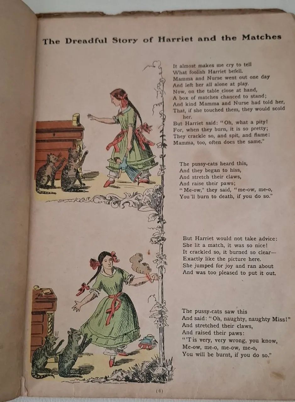 Livro infantil inglês antigo
