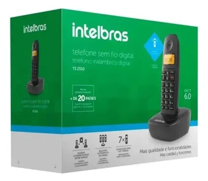 Telefone sem fio digital Intelbras Modelo TS2510 - Foto 4