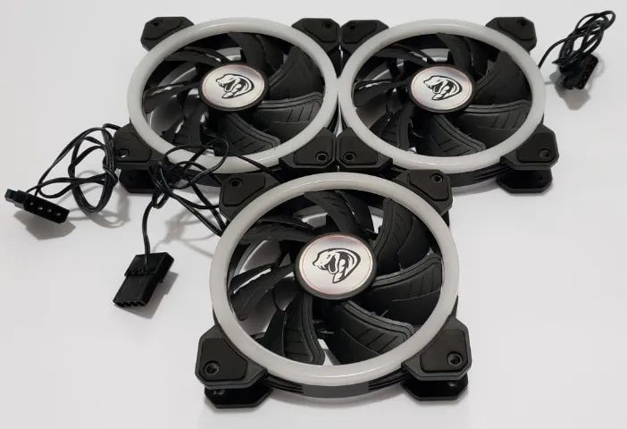 Kit 3 Fans Gamer | 120mm - Foto 3