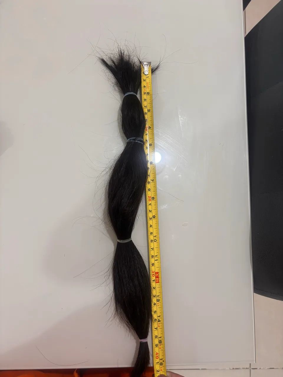 Cabelo Humano Liso Natural Amazonense - 40 cm 