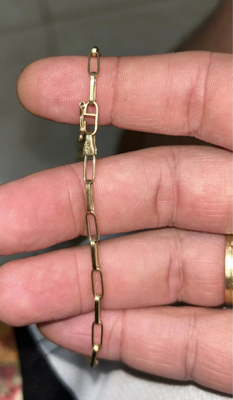 Corrente de ouro 18k 5,3 g - Foto 2
