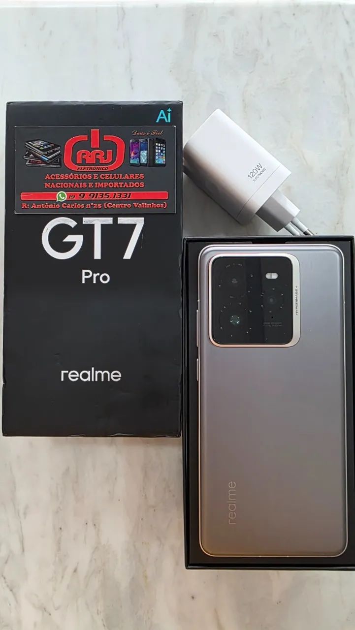 Realme GT7 Pro 12GB 512GB Snap8Elite Global - Celulares e