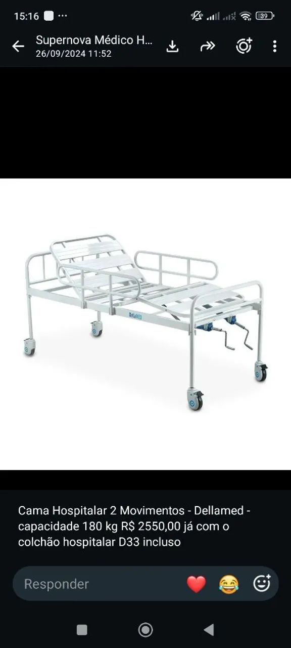 Cama hospitalar 