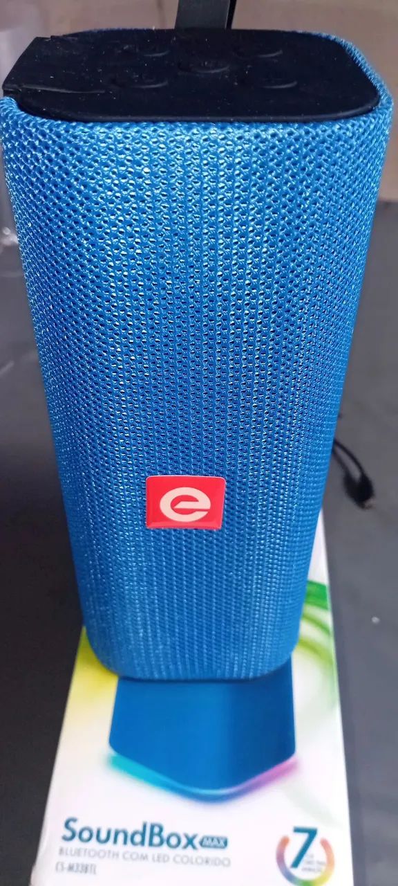 Caixa som exbom bluetooth 17,5cm - Foto 2