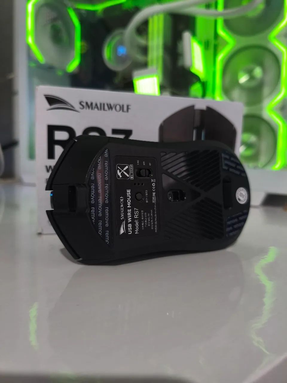Mouse gamer SMAILWOLF RS7 Sensor PW3311! - Foto 2