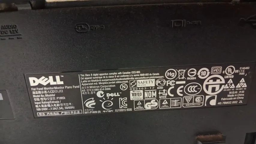 Monitor Dell 20 polegadas - Usado. R$100
