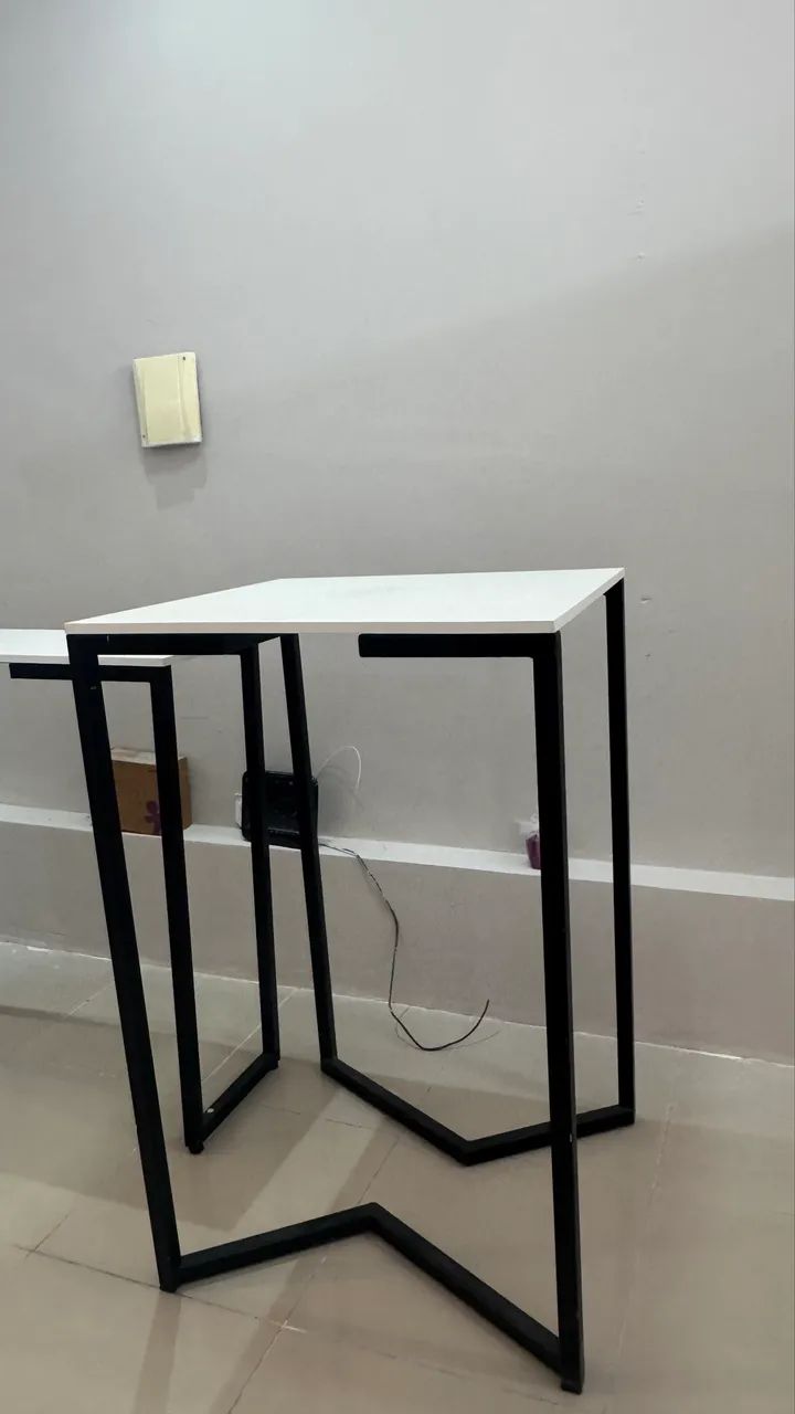 Mesa mdf e metalom - Foto 2