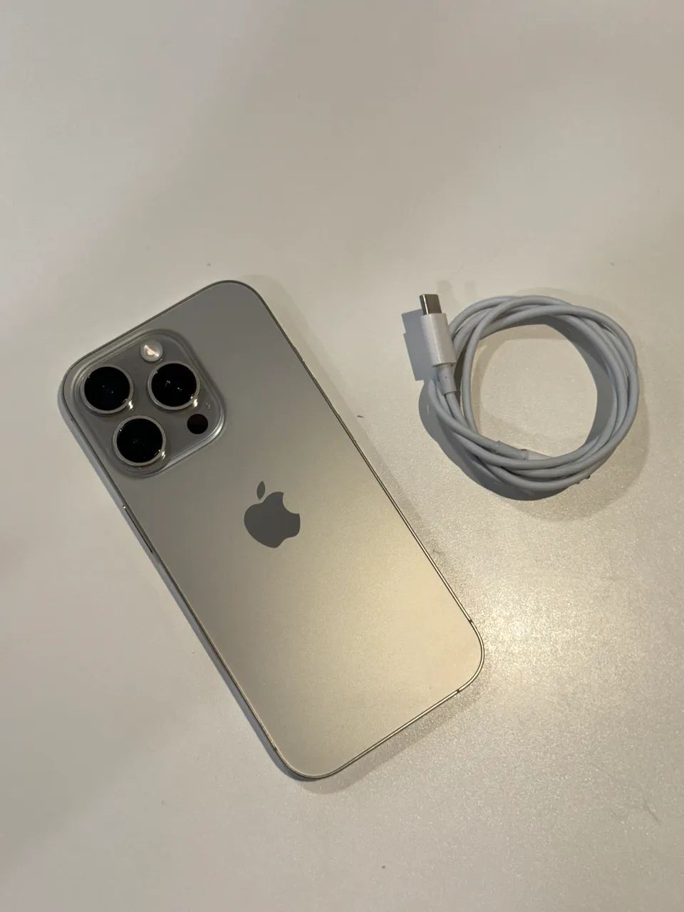 Iphone 16 Pro 128gb Titânio Natural - Foto 5