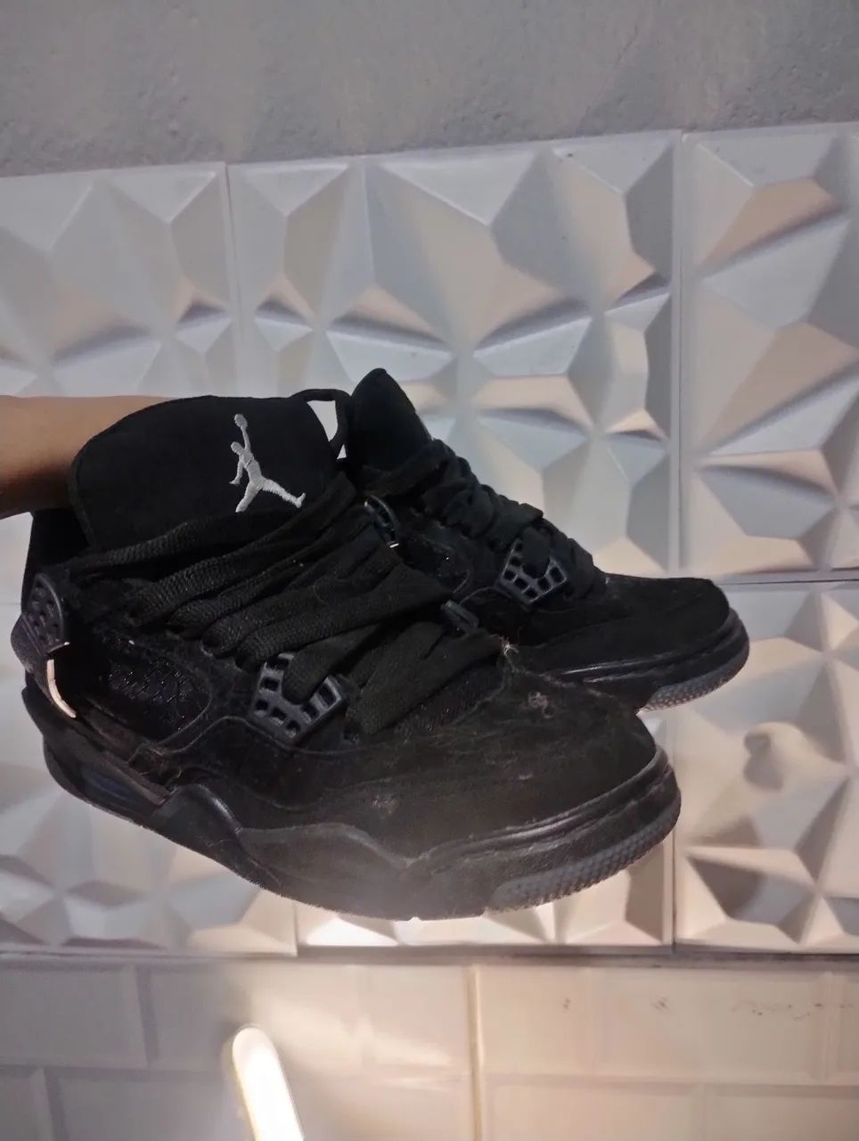 Jordan 4 Black  - Foto 3