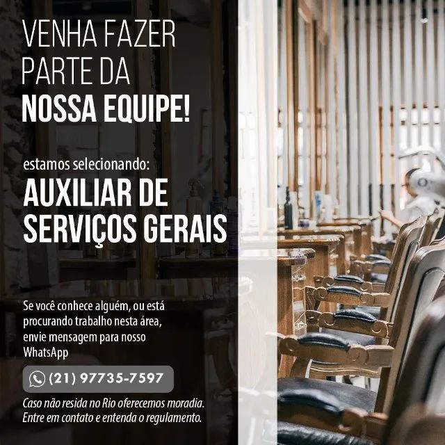 AUXILIAR DE SERVIÇOS GERAIS