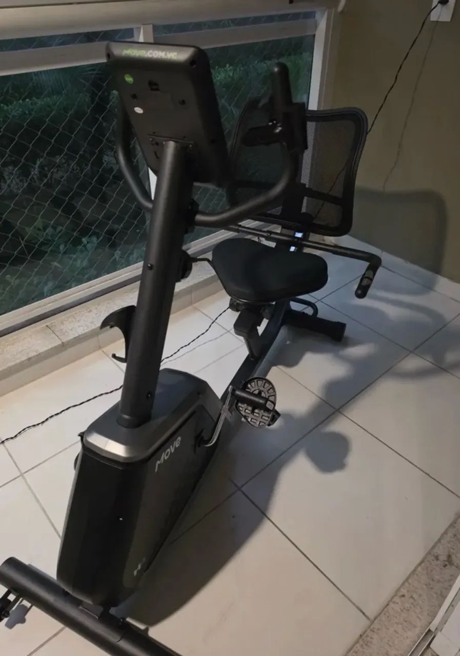 Bicicleta Ergométrica Horizontal Bluetooth H4 Move - Foto 2