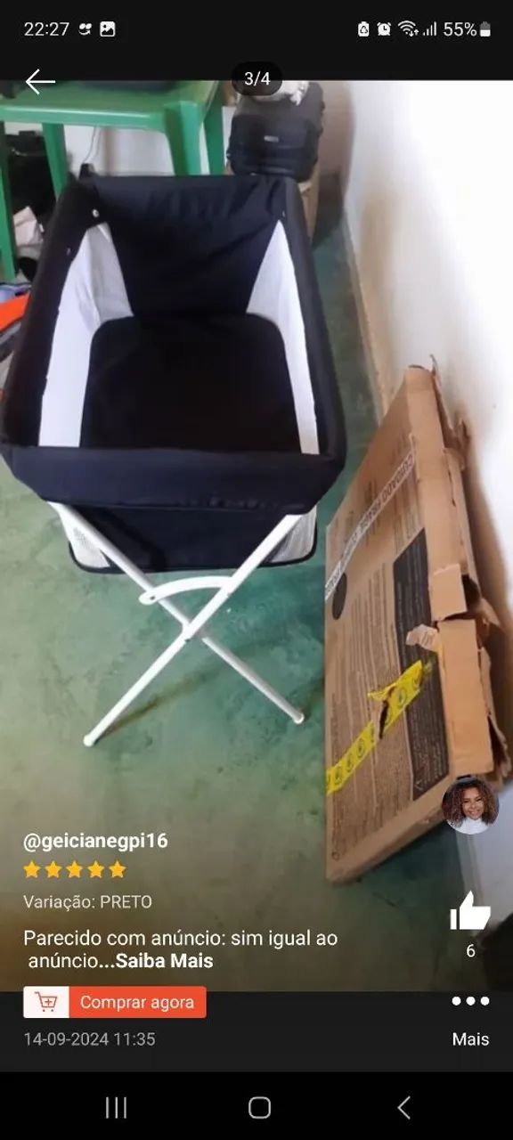 Berço moises  - Foto 2