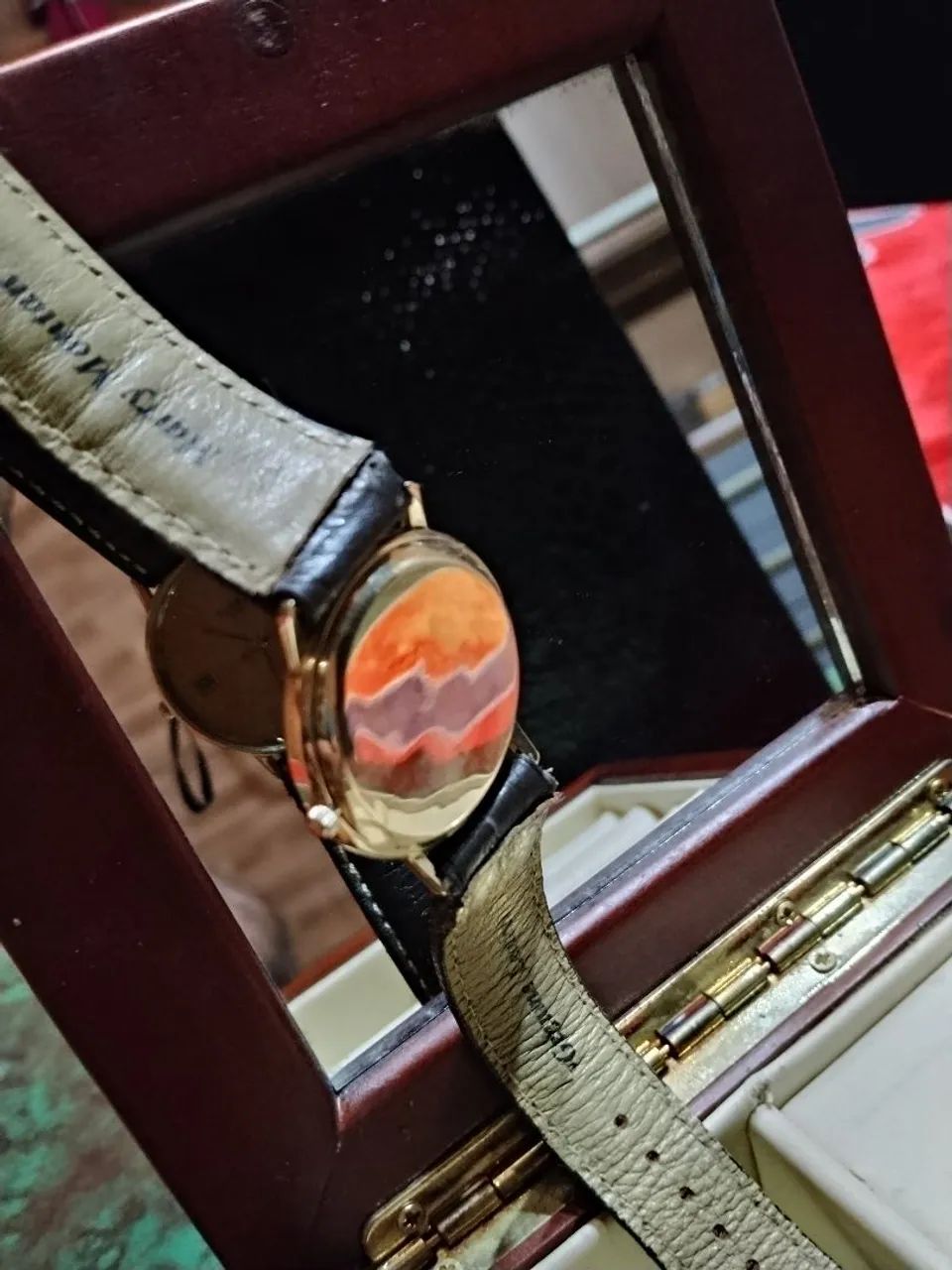 Relógio tissot goldrun ouro 18k - Foto 3