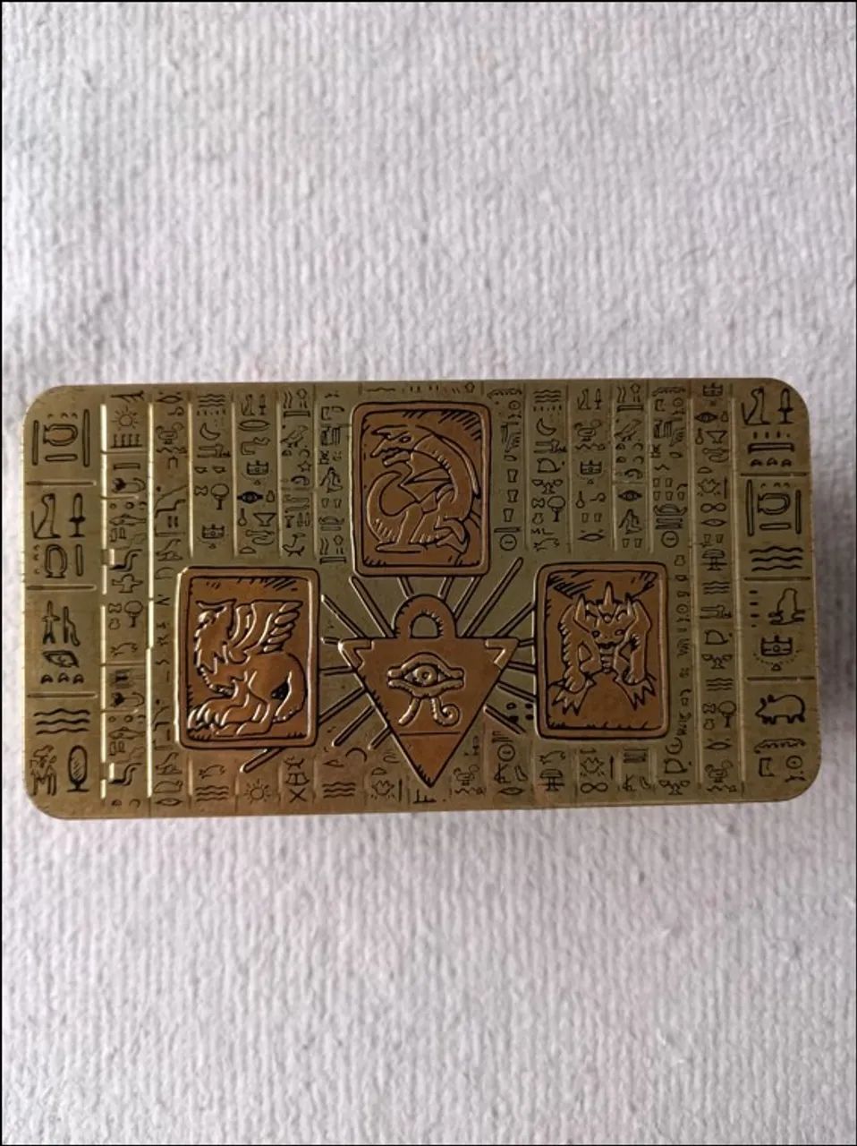 Lata Vazia de Cards Yu-Gi-Oh! - Batalhas Antigas 2021 - Deuses Egípcios ...