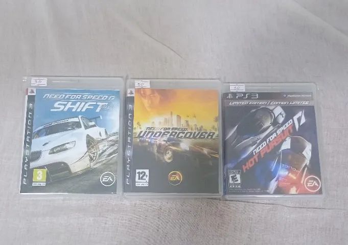 Combo de jogos need for speed PS3