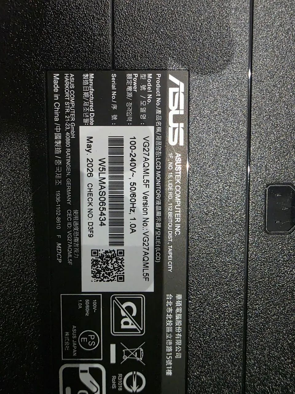 Monitor ASUS 320HZ 2K - Foto 4