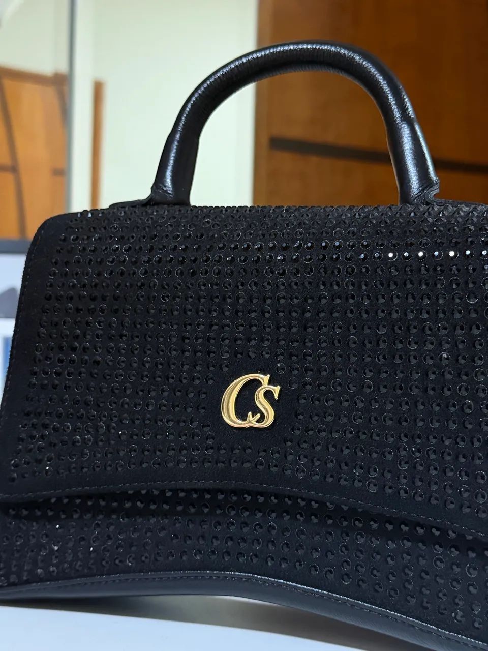 Bolsa Carmen Steffens Strass - Foto 3