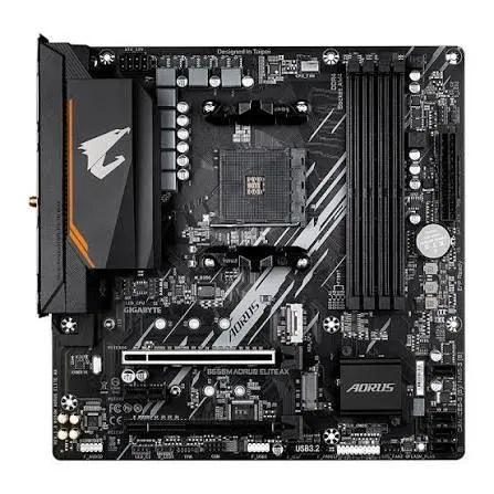 B550M AORUS ELITE - Placa Mãe - Gigabyte  - Foto 2